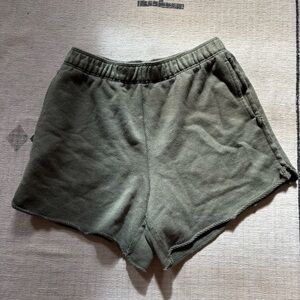 Aerie | Size S | Olive Sweat Shorts